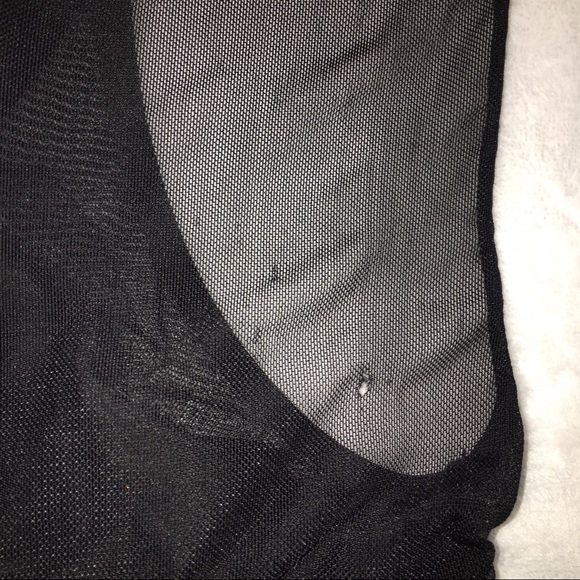 Nasty Gal black dress with gold dots - Picture 6 of 8